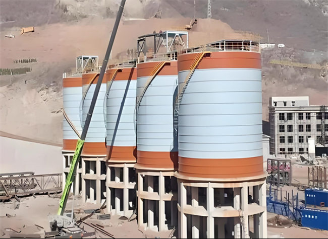 景德镇高架钢板仓